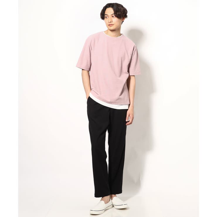 【2点セット/接触冷感】ライトワッフルTシャツ | a.v.v【MEN】 | 詳細画像14 