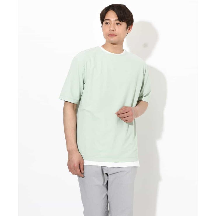 【2点セット/接触冷感】ライトワッフルTシャツ | a.v.v【MEN】 | 詳細画像17 