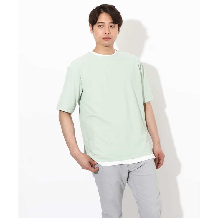 【2点セット/接触冷感】ライトワッフルTシャツ | a.v.v【MEN】 | 詳細画像18 