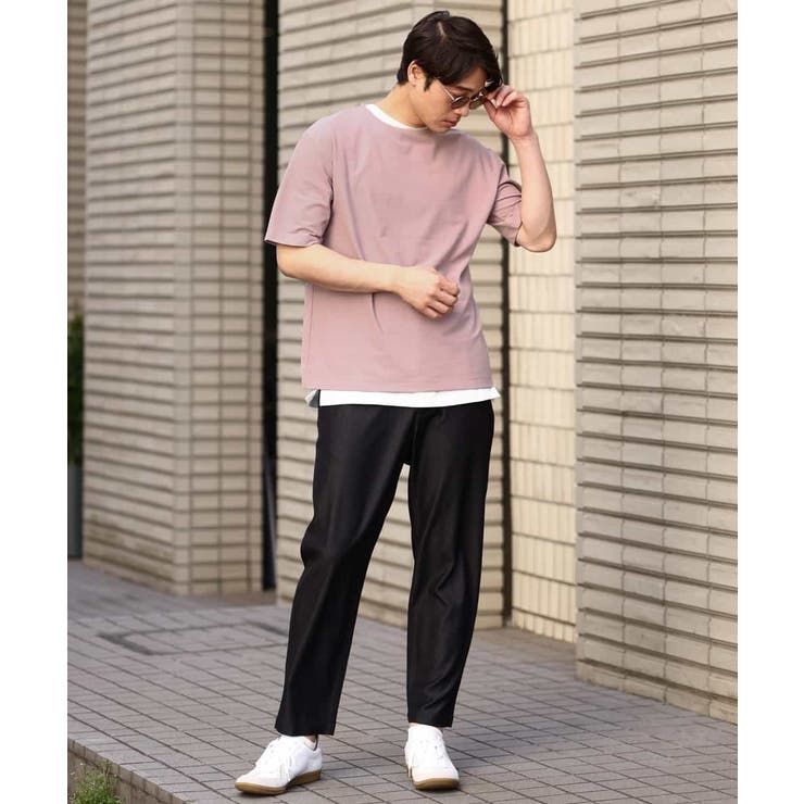 【2点セット/接触冷感】ライトワッフルTシャツ | a.v.v【MEN】 | 詳細画像2 