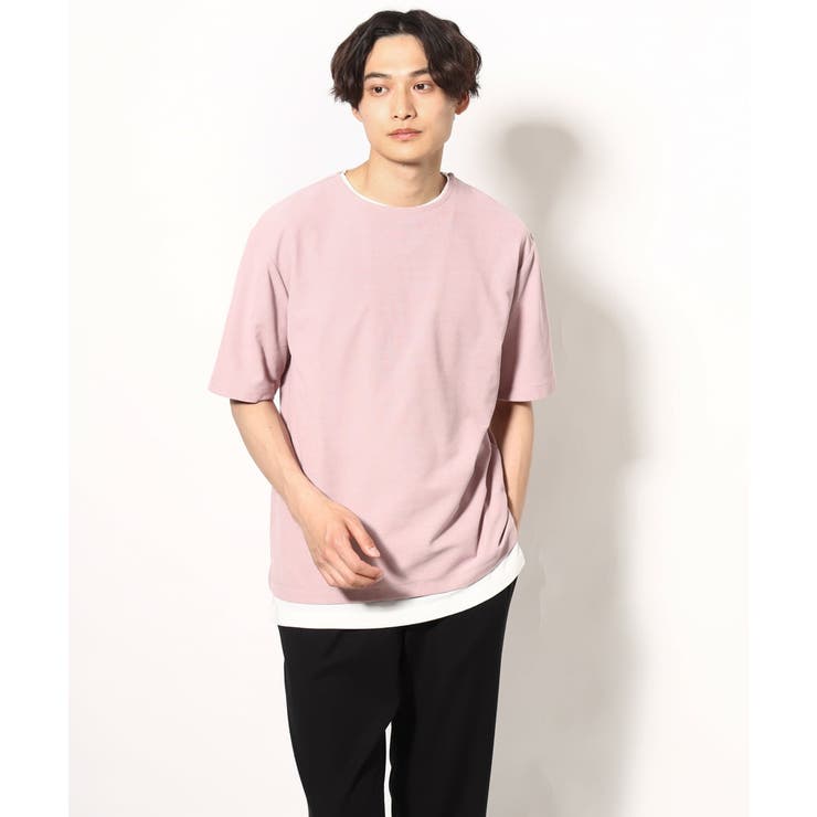 【2点セット/接触冷感】ライトワッフルTシャツ | a.v.v【MEN】 | 詳細画像24 