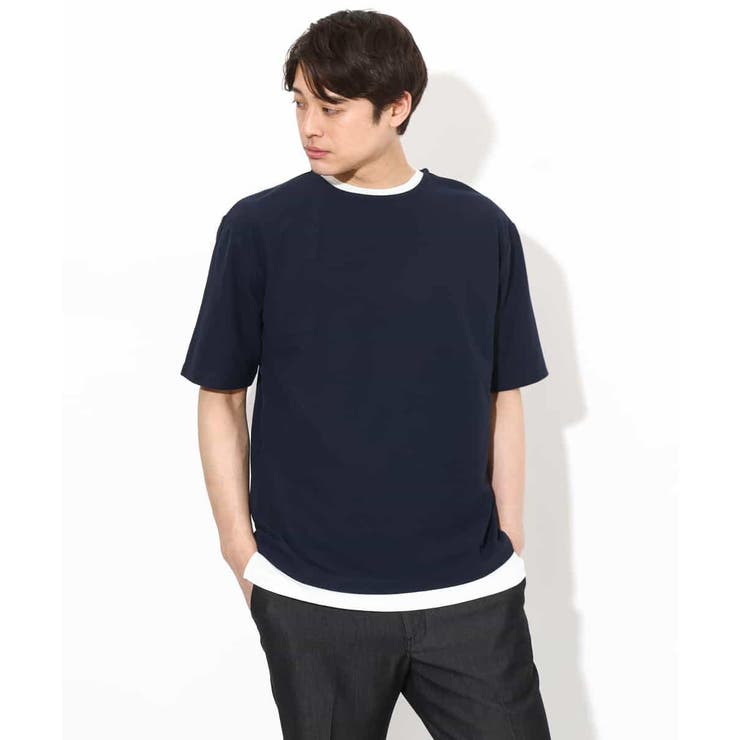 【2点セット/接触冷感】ライトワッフルTシャツ | a.v.v【MEN】 | 詳細画像25 