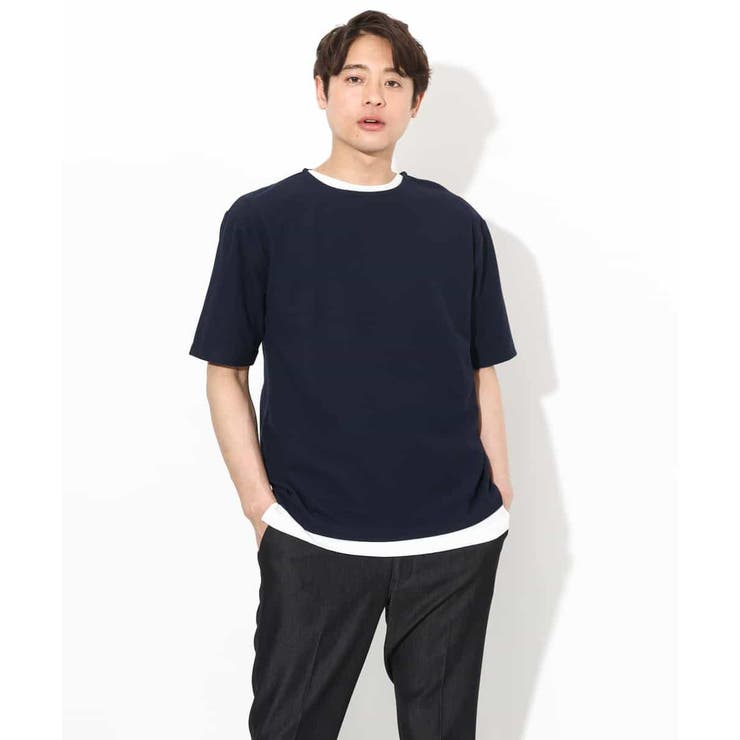 【2点セット/接触冷感】ライトワッフルTシャツ | a.v.v【MEN】 | 詳細画像27 