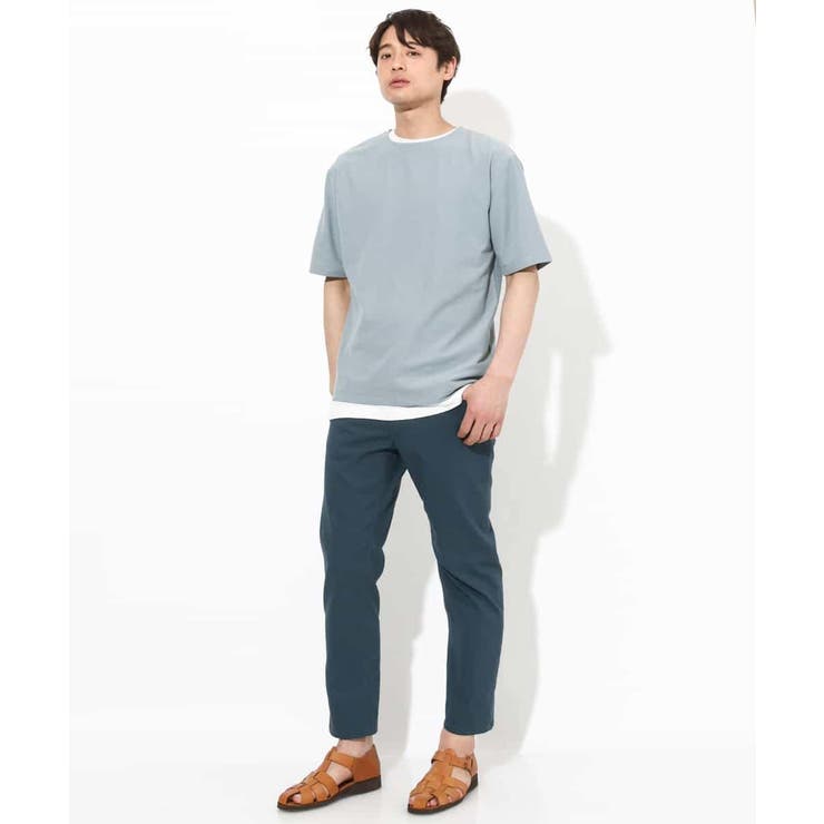 【2点セット/接触冷感】ライトワッフルTシャツ | a.v.v【MEN】 | 詳細画像6 