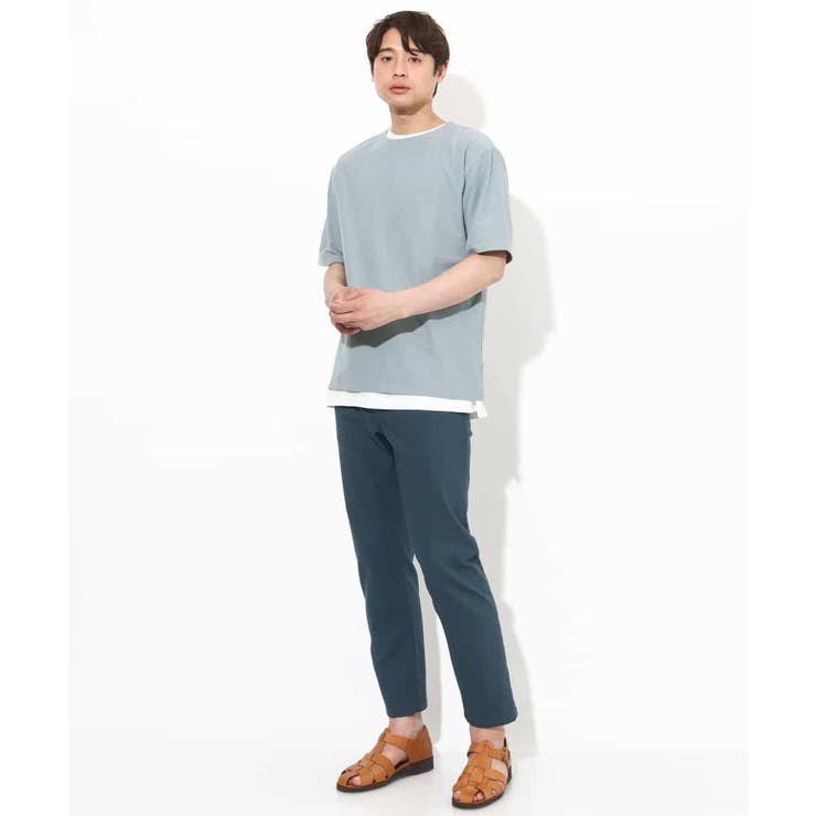 【2点セット/接触冷感】ライトワッフルTシャツ | a.v.v【MEN】 | 詳細画像7 