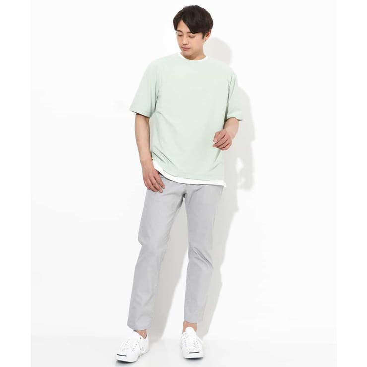 【2点セット/接触冷感】ライトワッフルTシャツ | a.v.v【MEN】 | 詳細画像9 