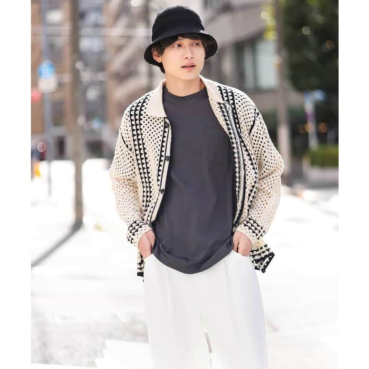 シルケットスムースワイドシルエットカットソー | a.v.v【MEN】 | 詳細画像46 