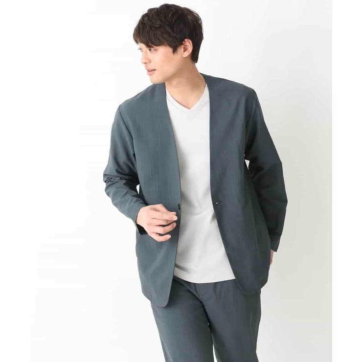 シルケットスムースＶネックＴシャツ | a.v.v【MEN】 | 詳細画像19 