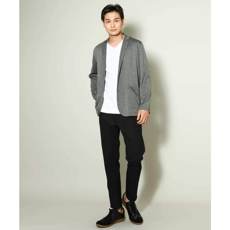 シルケットスムースＶネックＴシャツ | a.v.v【MEN】 | 詳細画像4 