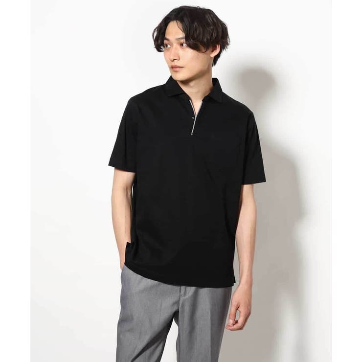 【接触冷感/ＵＶカット】シルケットスムースポロシャツ | a.v.v【MEN】 | 詳細画像27 