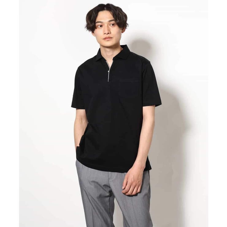 【接触冷感/ＵＶカット】シルケットスムースポロシャツ | a.v.v【MEN】 | 詳細画像28 