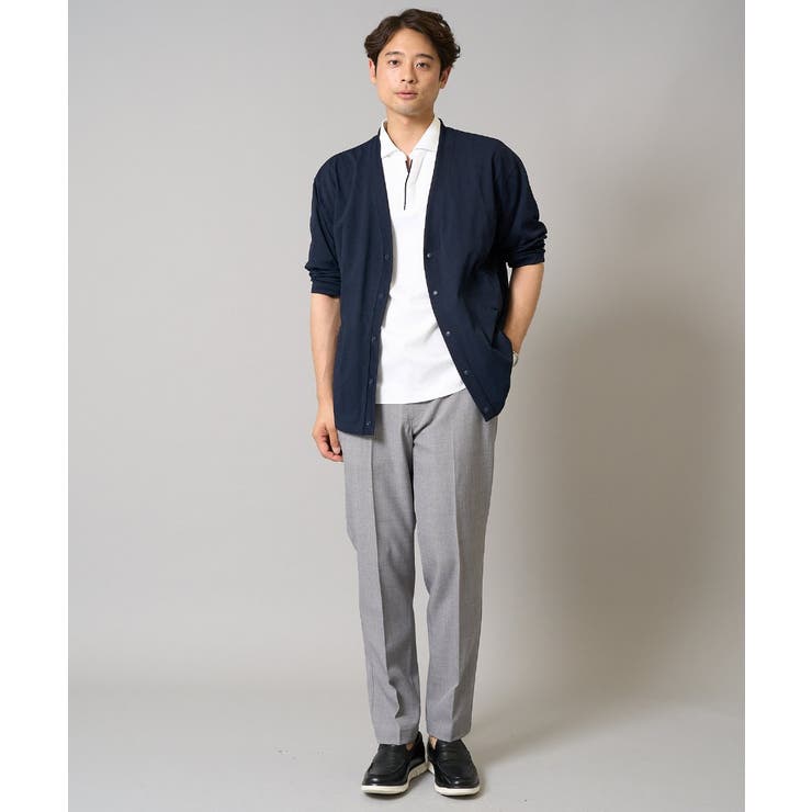 【接触冷感/ＵＶカット】シルケットスムースポロシャツ | a.v.v【MEN】 | 詳細画像4 