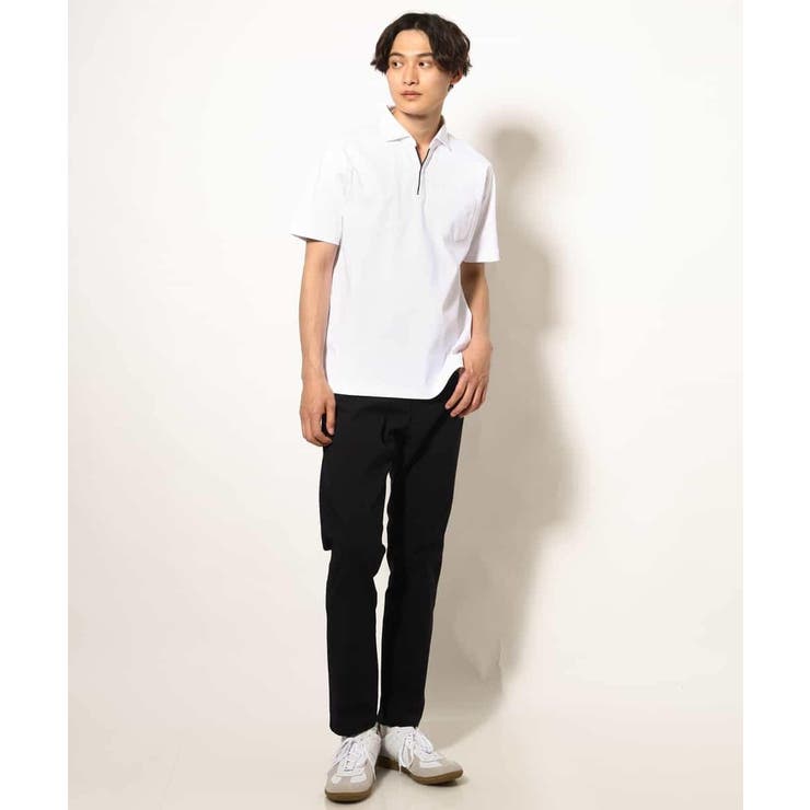 【接触冷感/ＵＶカット】シルケットスムースポロシャツ | a.v.v【MEN】 | 詳細画像5 