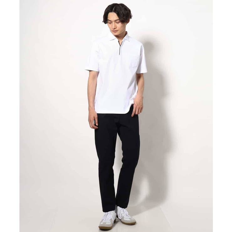 【接触冷感/ＵＶカット】シルケットスムースポロシャツ | a.v.v【MEN】 | 詳細画像6 