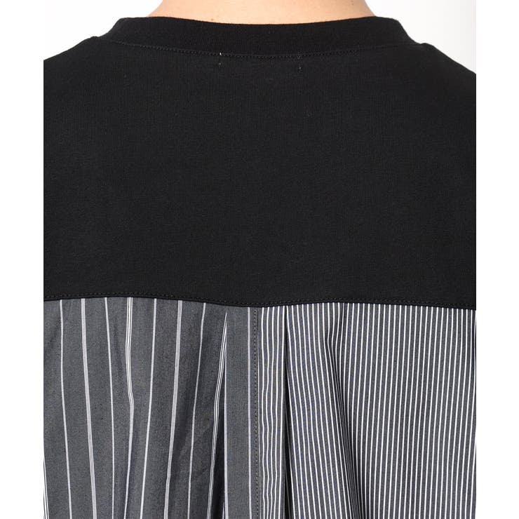 バックシャン切り替えカットソー（デザテクシリーズ） | a.v.v【MEN】 | 詳細画像20 