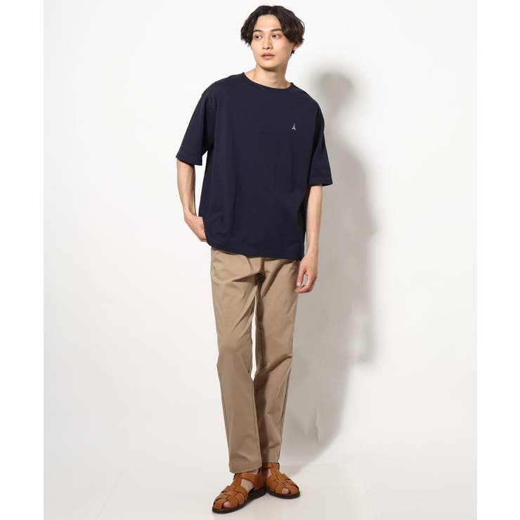 【定番アイテム】エッフェル塔刺繍ボートネックTシャツ | a.v.v【MEN】 | 詳細画像11 