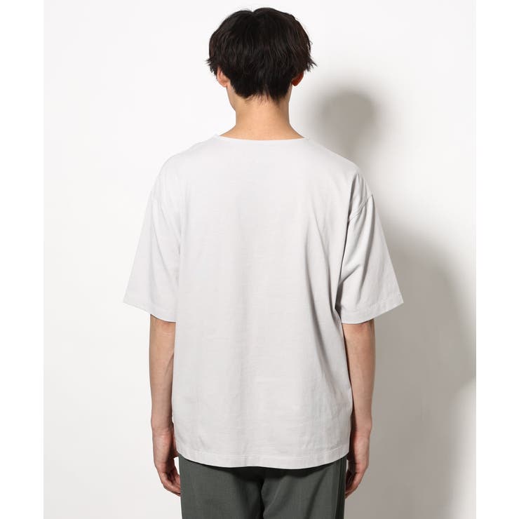 【定番アイテム】エッフェル塔刺繍ボートネックTシャツ | a.v.v【MEN】 | 詳細画像26 