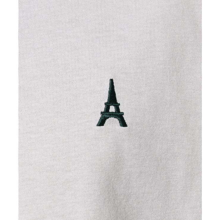 【定番アイテム】エッフェル塔刺繍ボートネックTシャツ | a.v.v【MEN】 | 詳細画像30 