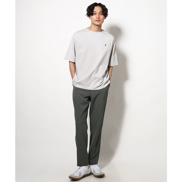 【定番アイテム】エッフェル塔刺繍ボートネックTシャツ | a.v.v【MEN】 | 詳細画像6 