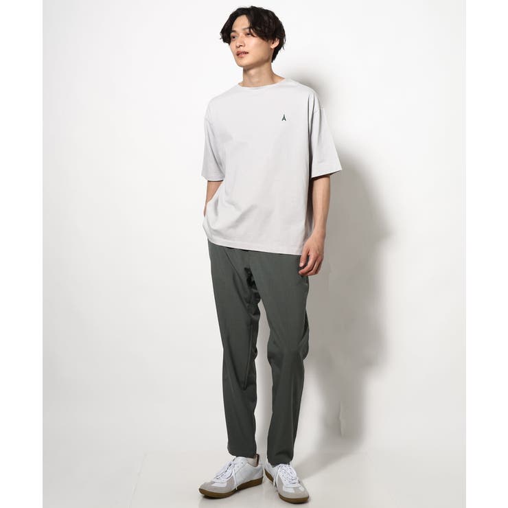 【定番アイテム】エッフェル塔刺繍ボートネックTシャツ | a.v.v【MEN】 | 詳細画像8 