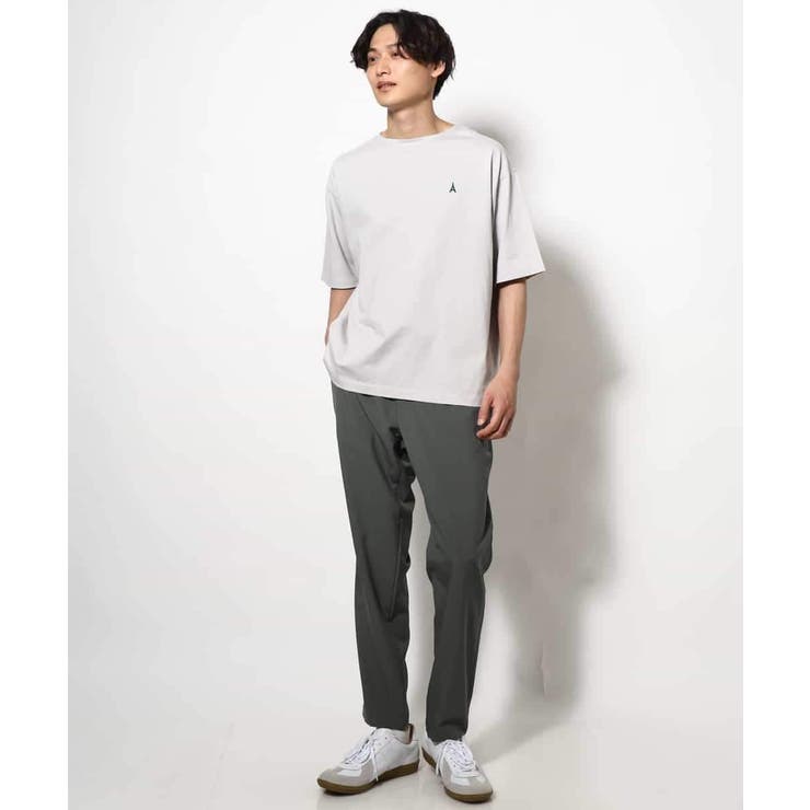【接触冷感】エッフェル塔刺繍ボートネックTシャツ | a.v.v【MEN】 | 詳細画像22 