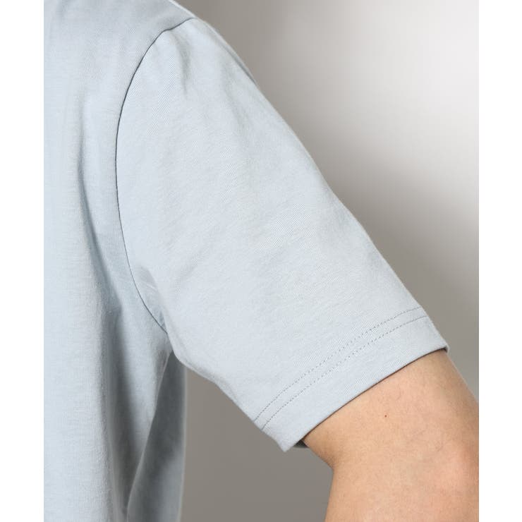 【接触冷感/綿100％】ワンポイント刺繍半袖Tシャツ | a.v.v【MEN】 | 詳細画像25 