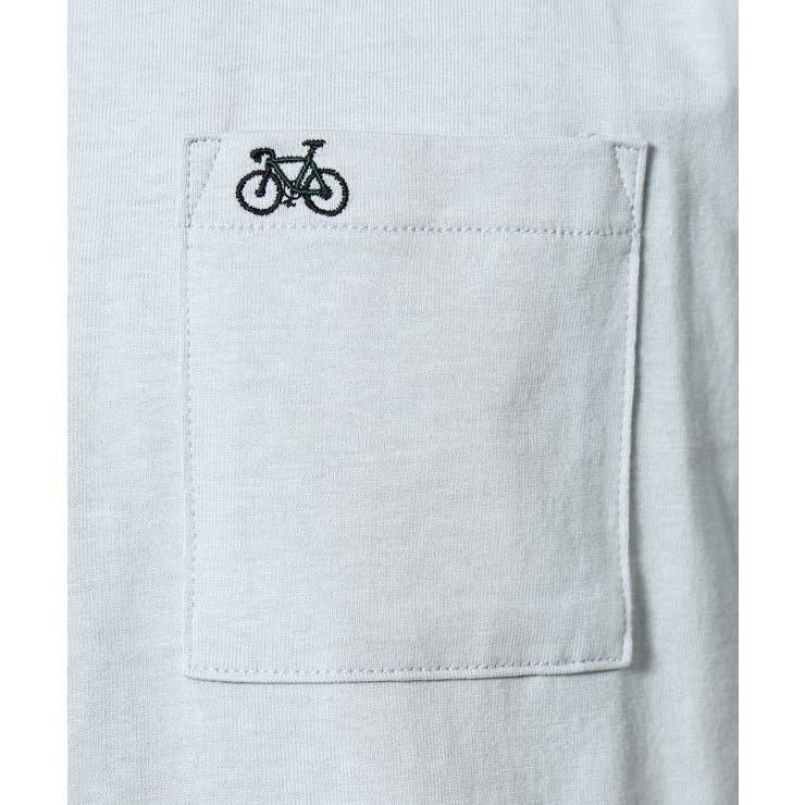 【接触冷感/綿100％】ワンポイント刺繍半袖Tシャツ | a.v.v【MEN】 | 詳細画像27 