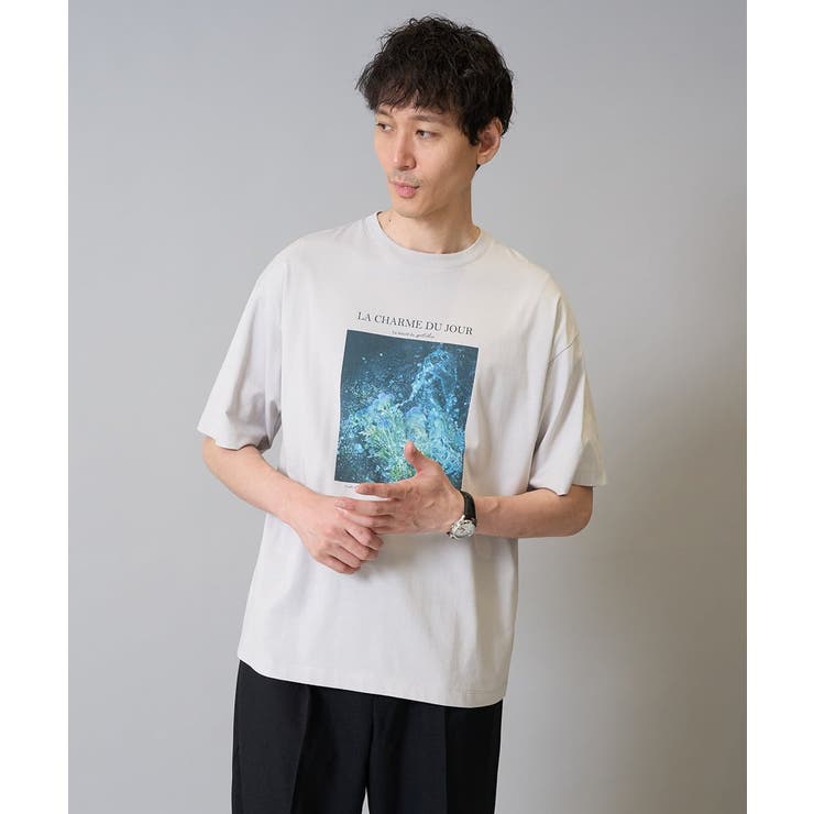 フォトグラファーコラボワイドシルエットカットソー HIDEYUKI SUTO | a.v.v【MEN】 | 詳細画像18 