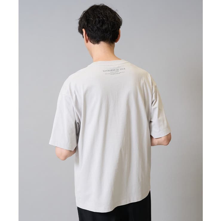 フォトグラファーコラボワイドシルエットカットソー HIDEYUKI SUTO | a.v.v【MEN】 | 詳細画像19 