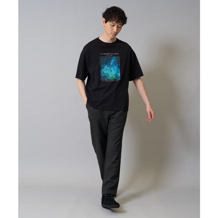 フォトグラファーコラボワイドシルエットカットソー HIDEYUKI SUTO | a.v.v【MEN】 | 詳細画像3 