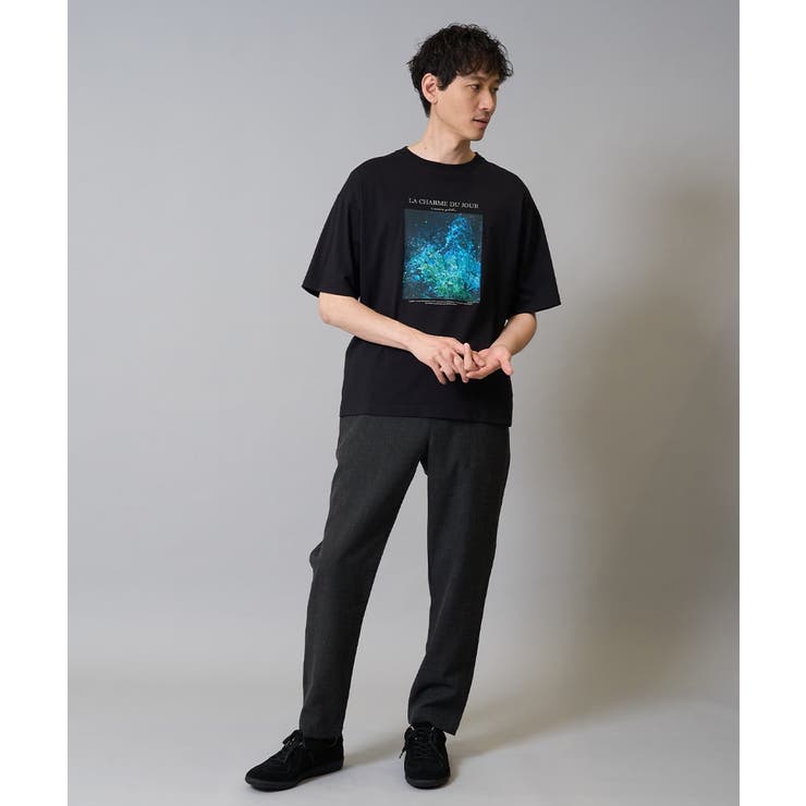 フォトグラファーコラボワイドシルエットカットソー HIDEYUKI SUTO | a.v.v【MEN】 | 詳細画像4 