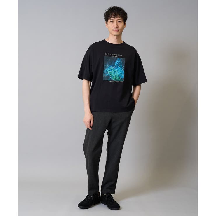 フォトグラファーコラボワイドシルエットカットソー HIDEYUKI SUTO | a.v.v【MEN】 | 詳細画像5 