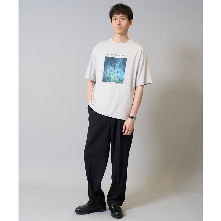 フォトグラファーコラボワイドシルエットカットソー HIDEYUKI SUTO | a.v.v【MEN】 | 詳細画像7 