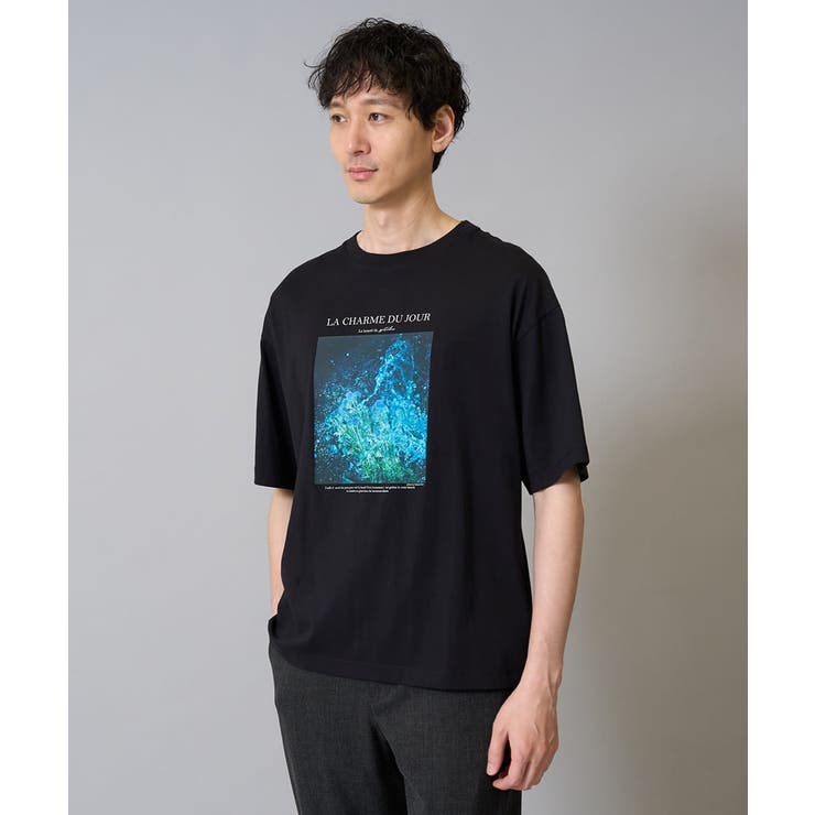 フォトグラファーコラボワイドシルエットカットソー HIDEYUKI SUTO | a.v.v【MEN】 | 詳細画像9 