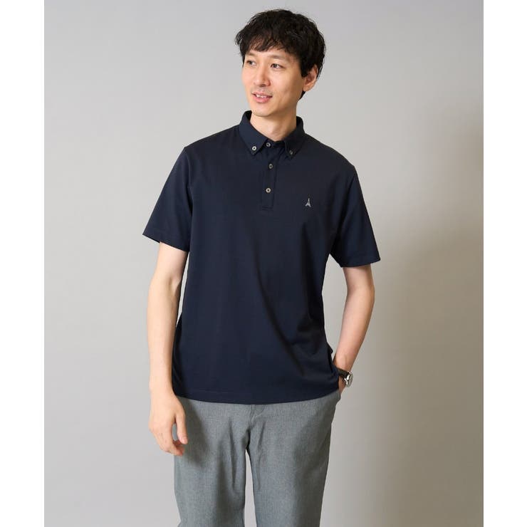 ボタンダウン カノコポロシャツ ワンポイント刺繍入り | a.v.v【MEN】 | 詳細画像36 