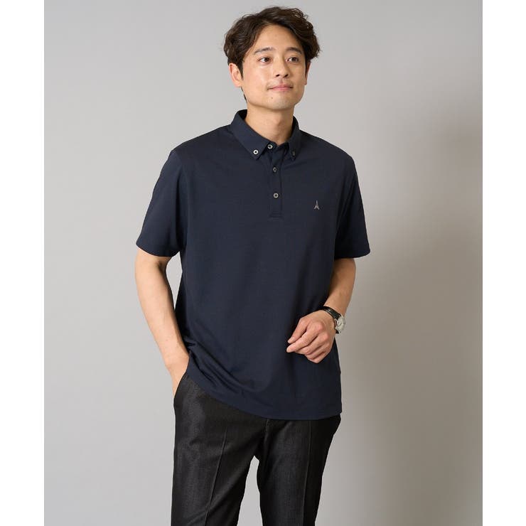 ボタンダウン カノコポロシャツ ワンポイント刺繍入り | a.v.v【MEN】 | 詳細画像40 