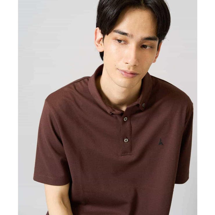 ボタンダウン カノコポロシャツ ワンポイント刺繍入り | a.v.v【MEN】 | 詳細画像47 