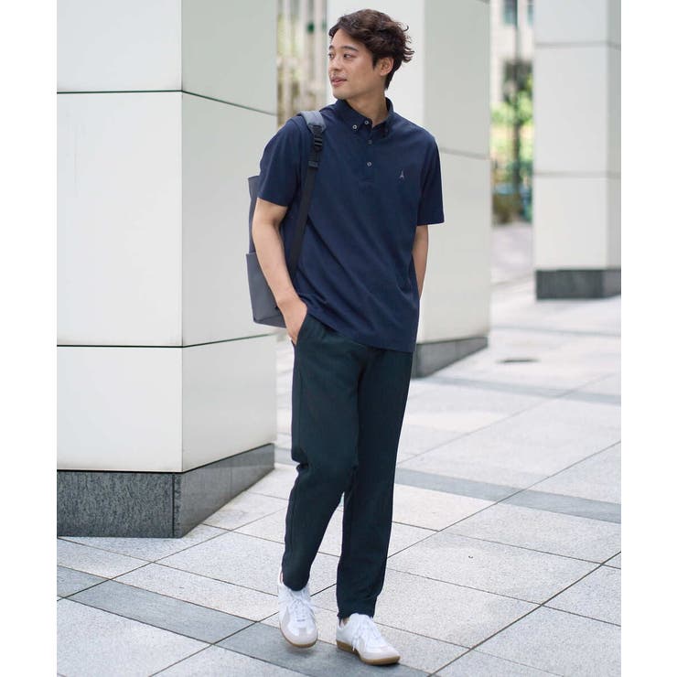 ボタンダウン カノコポロシャツ ワンポイント刺繍入り | a.v.v【MEN】 | 詳細画像7 