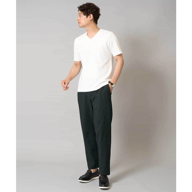 【接触冷感/イージーケア/毛玉になりにくい】ライトアゼＶネックカットソー | a.v.v【MEN】 | 詳細画像18 