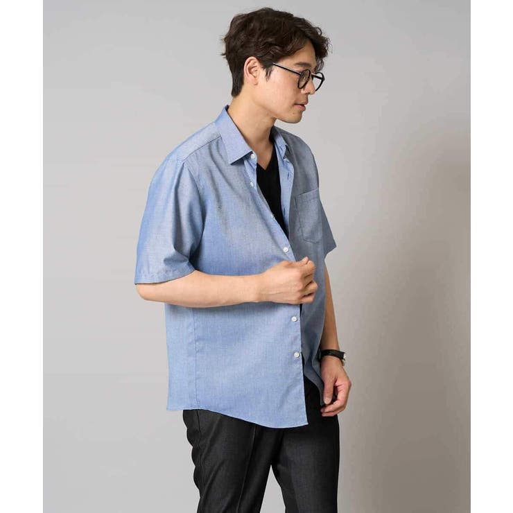 【接触冷感/イージーケア/毛玉になりにくい】ライトアゼＶネックカットソー | a.v.v【MEN】 | 詳細画像39 