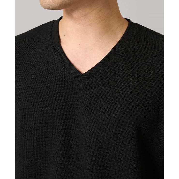 【接触冷感/イージーケア/毛玉になりにくい】ライトアゼＶネックカットソー | a.v.v【MEN】 | 詳細画像45 