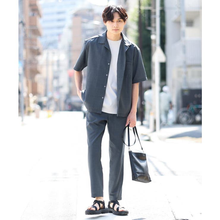 【接触冷感/S-XXL】シルケットスムースワイドシルエットTシャツ | a.v.v【MEN】 | 詳細画像21 