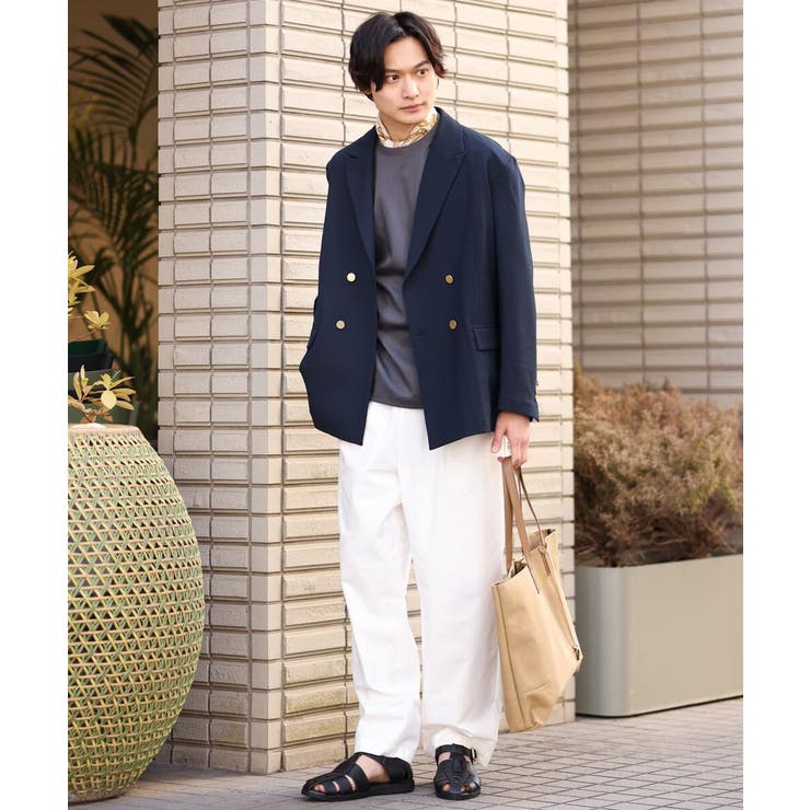 【接触冷感/S-XXL】シルケットスムースワイドシルエットTシャツ | a.v.v【MEN】 | 詳細画像25 