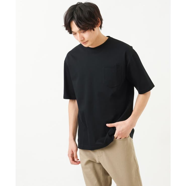 【接触冷感/S-XXL】シルケットスムースワイドシルエットTシャツ | a.v.v【MEN】 | 詳細画像27 