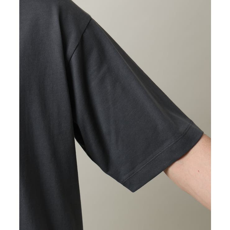 【接触冷感】ロゴプリントセミワイドシルエットTシャツ | a.v.v【MEN】 | 詳細画像16 