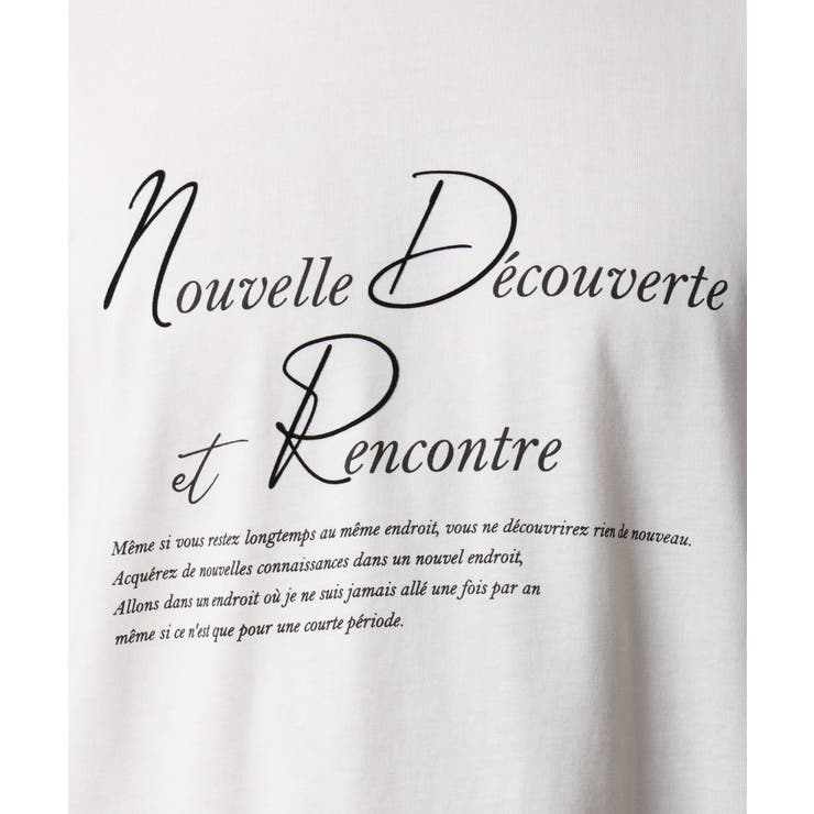 【接触冷感】ロゴプリントセミワイドシルエットTシャツ | a.v.v【MEN】 | 詳細画像19 