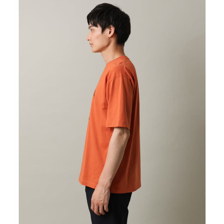 【接触冷感】ロゴプリントセミワイドTシャツ | a.v.v【MEN】 | 詳細画像13 