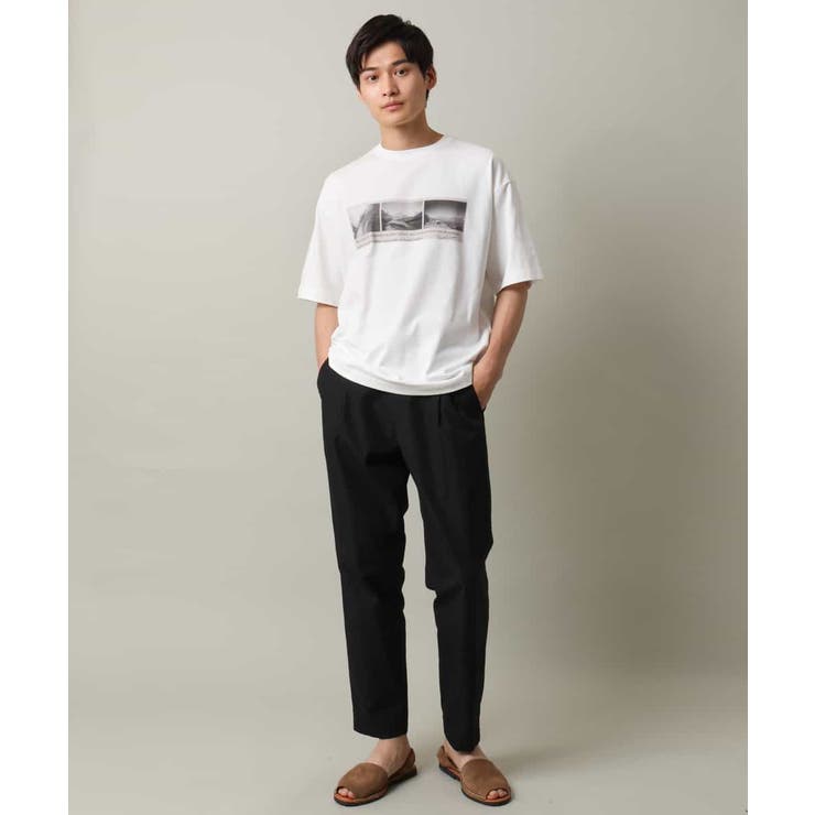 【接触冷感】フォトプリントワイドシルエットカットソー | a.v.v【MEN】 | 詳細画像13 