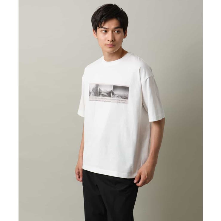 【接触冷感】フォトプリントワイドシルエットカットソー | a.v.v【MEN】 | 詳細画像14 