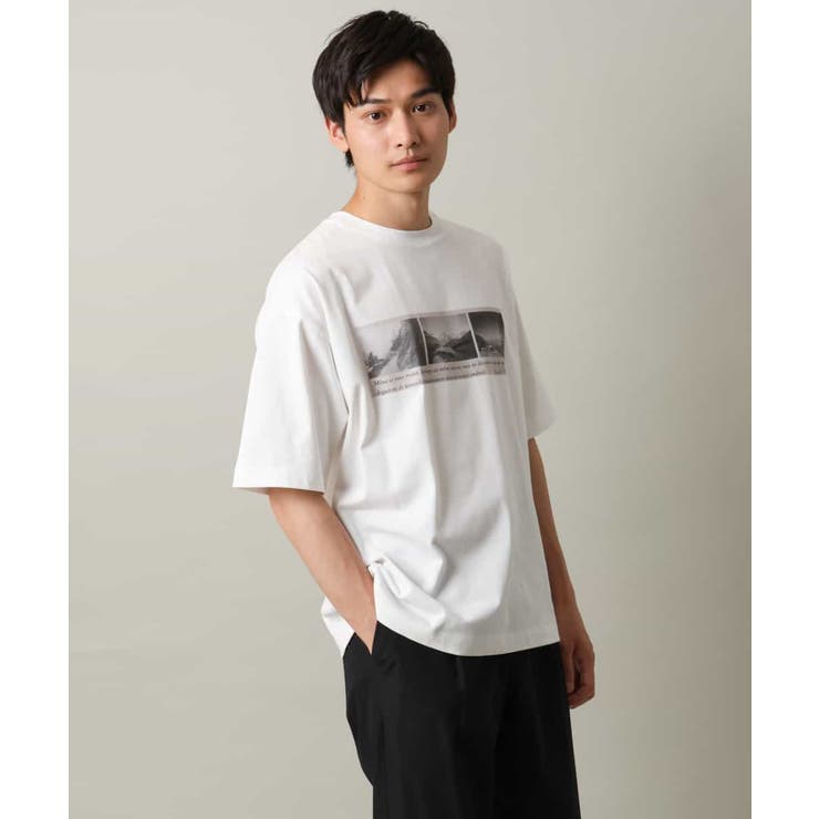 【接触冷感】フォトプリントワイドシルエットカットソー | a.v.v【MEN】 | 詳細画像15 